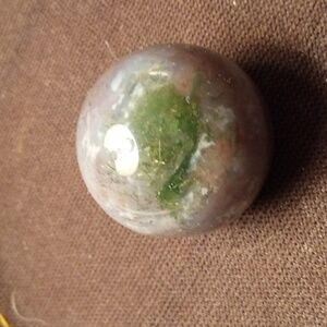 Moss Agate small sphere
